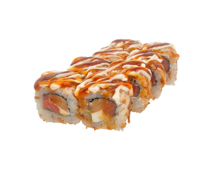 Хрустер с лососем